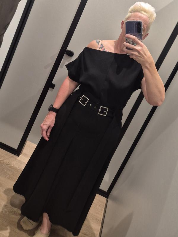 off-shoulder draped mini dress in black reviews Black Slinky Off Shoulder Drape Mini Dress | Dress
