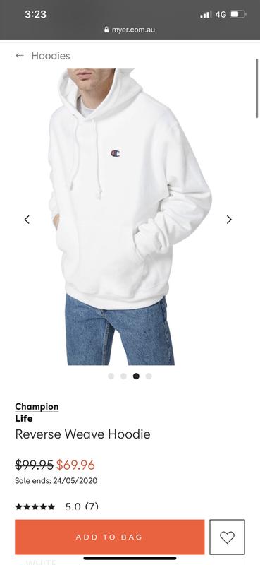 Champion sweater myer pearlman best sale