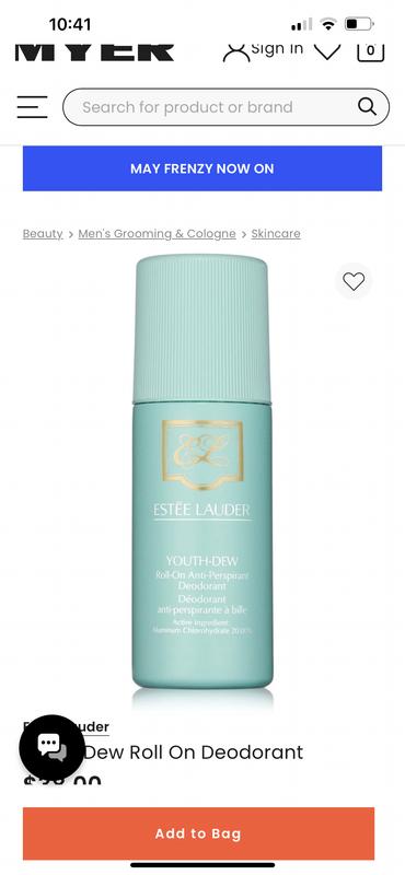 Estee lauder discount roll on deodorant