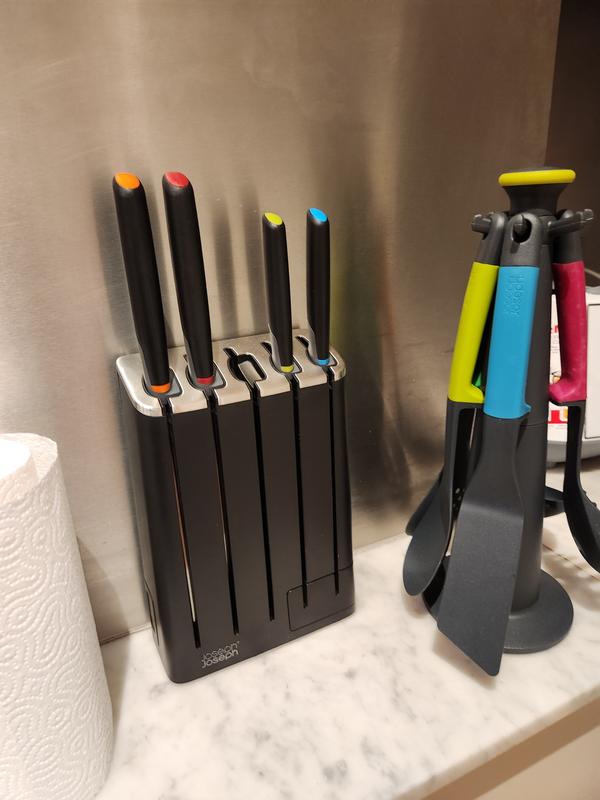 Joseph Joseph Elevate 5-Piece Slim Block Knife Set & Reviews