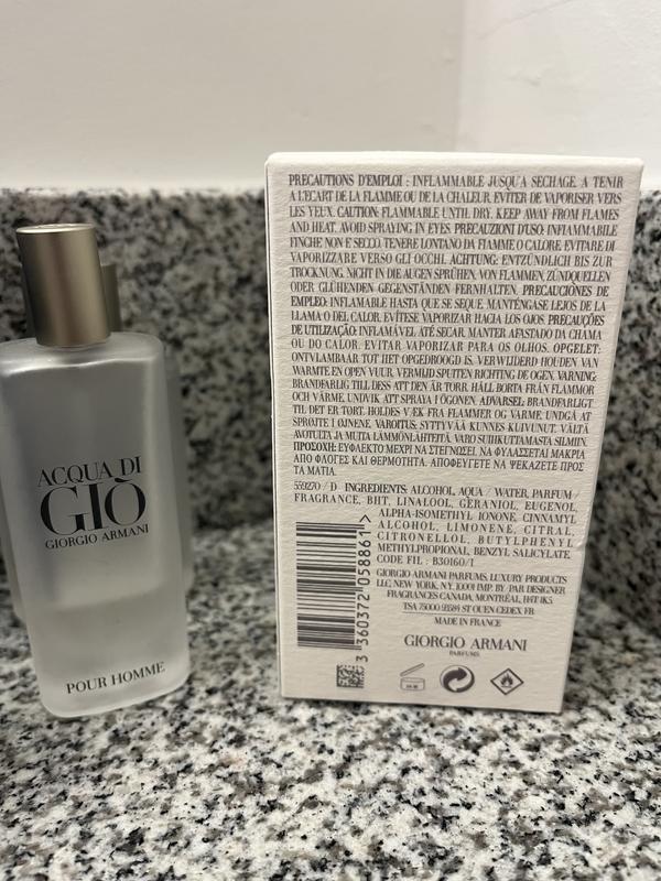 Giorgio Armani Acqua Di Gio Pour Homme Eau De Toilette | MYER