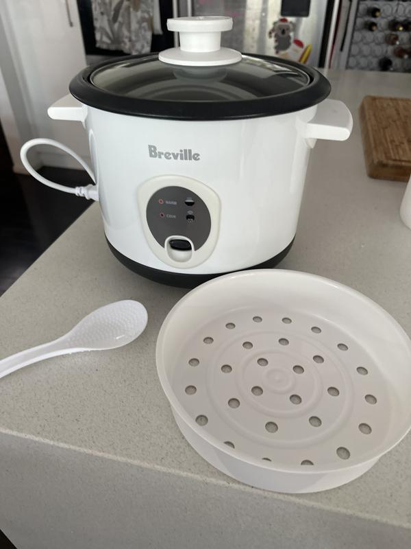 Breville The Set And Serve Rice Cooker White LRC210WHT