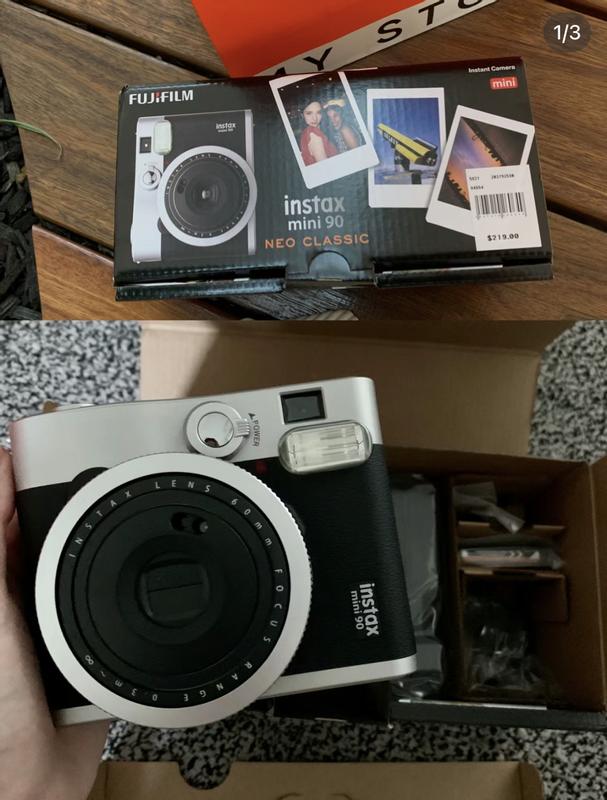 FUJIFILM instax mini 90 ブラック 富士フイルム - 中古