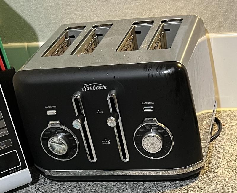 Sunbeam Alinea Select Slice Toaster Black Noel Leeming