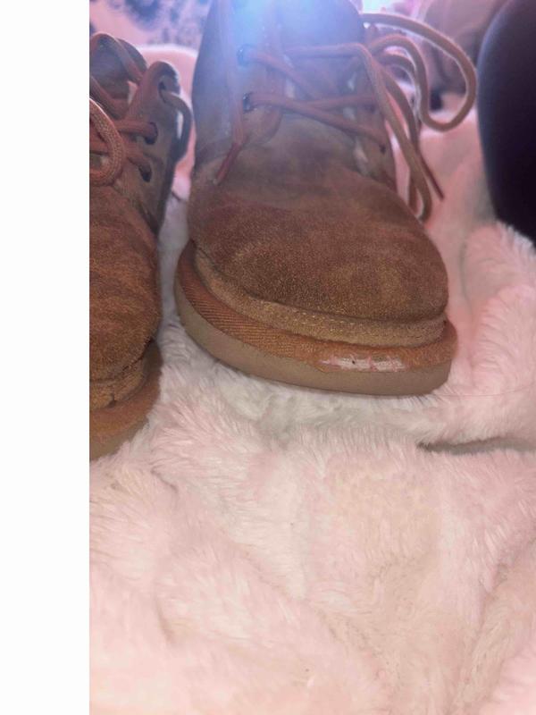 front started tearing