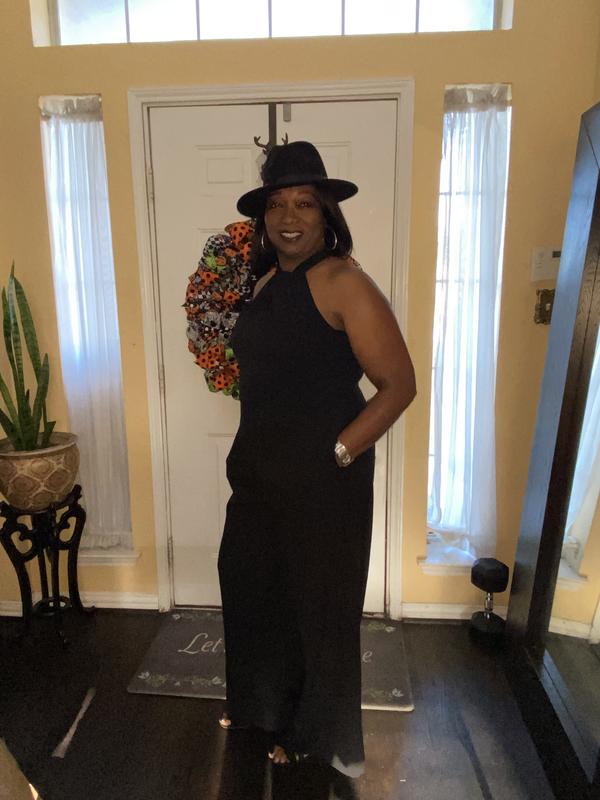 Halter neck jumpsuit