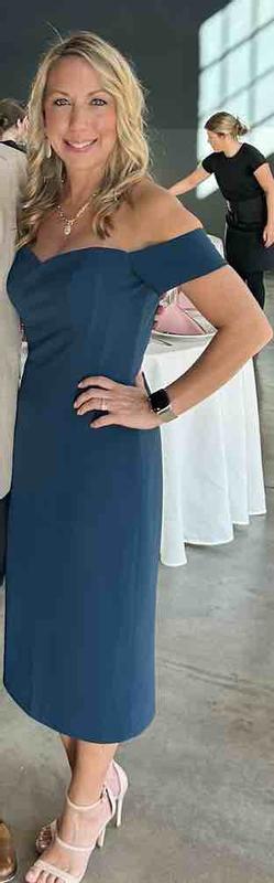 loved the dress - but ribbing showed