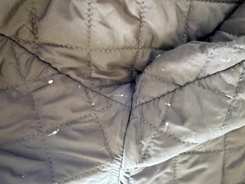 Terrible quality - batting comes through