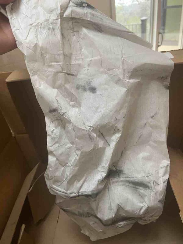 USED and DAMAGED item-