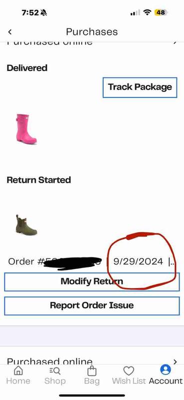 wrong size sent 3 times !!!!