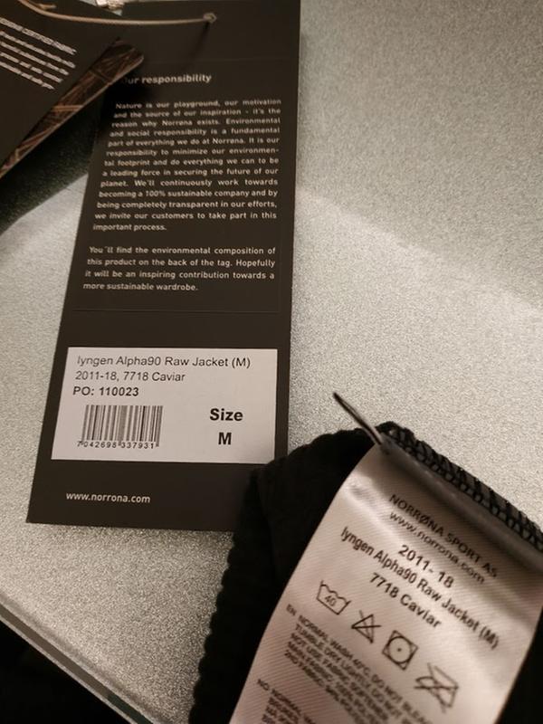 norrona lyngen alpha90 raw jacket