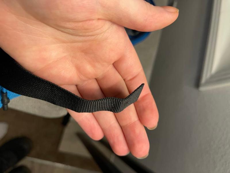 Photo submitted with review of product