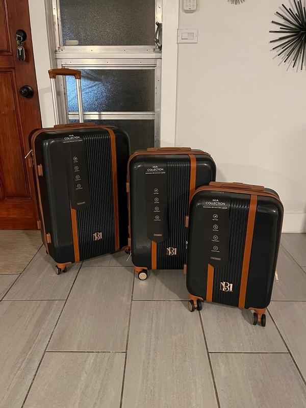 milly-3gorページ Badgley Mischka Mia 3-Piece Expandable Retro Luggage Set | HSN