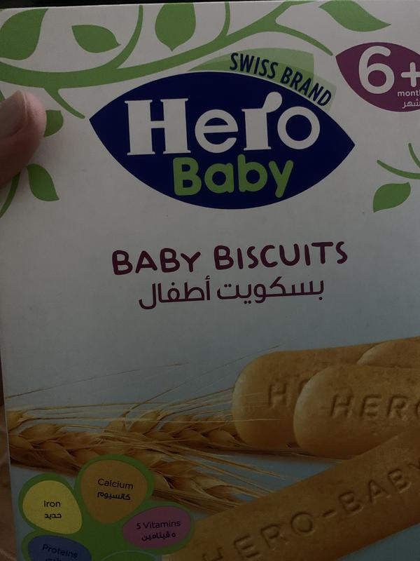 Hero Baby Banana Teething Biscuits 180g