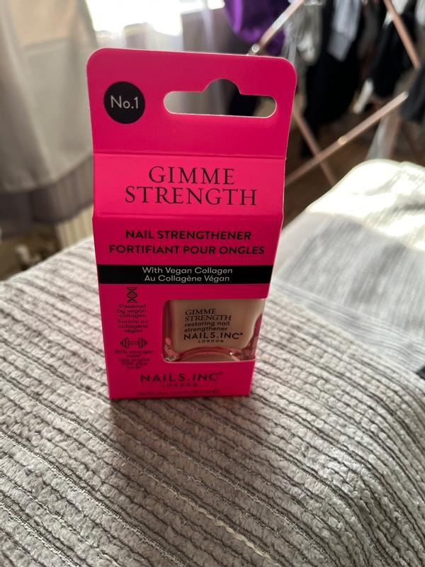 Nails.INC Gimme Strength Nagelbehandlung – Veganer Kollagen-Stärker Für Beschädigte Nägel (tierversuchsfrei)
