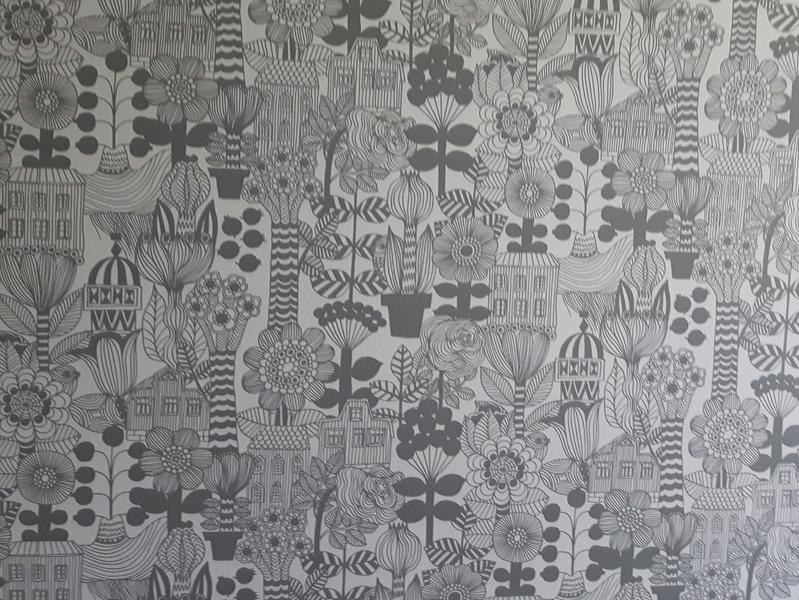 Marimekko Kuitutapetti Lintukoto, 23305, 0,70x10,05m, non-woven |  