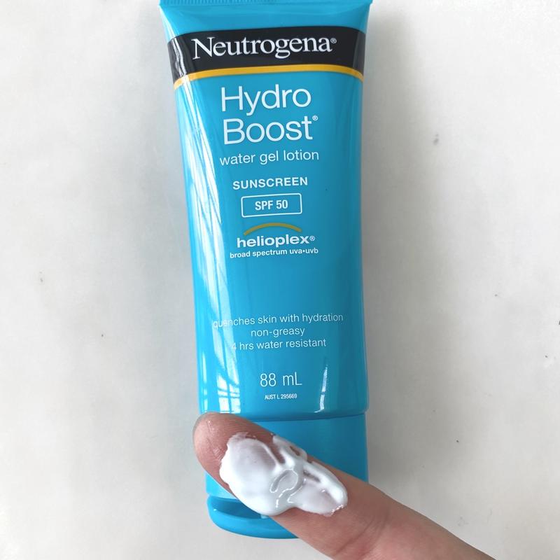 Neutrogena Hydro Boost Water Gel Sunscreen Lotion SPF50 88mL Offer at Coles  
