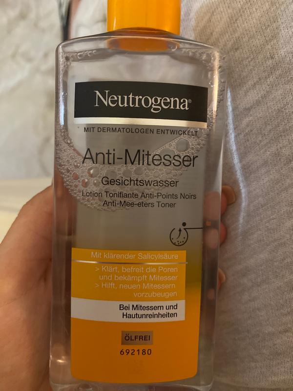 Anti Mitesser Gesichtswasser Gegen Mitesser Neutrogena