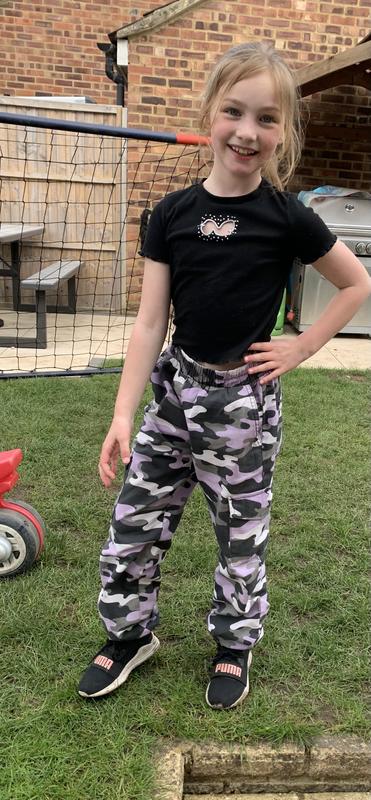 New look best sale girls camo trousers