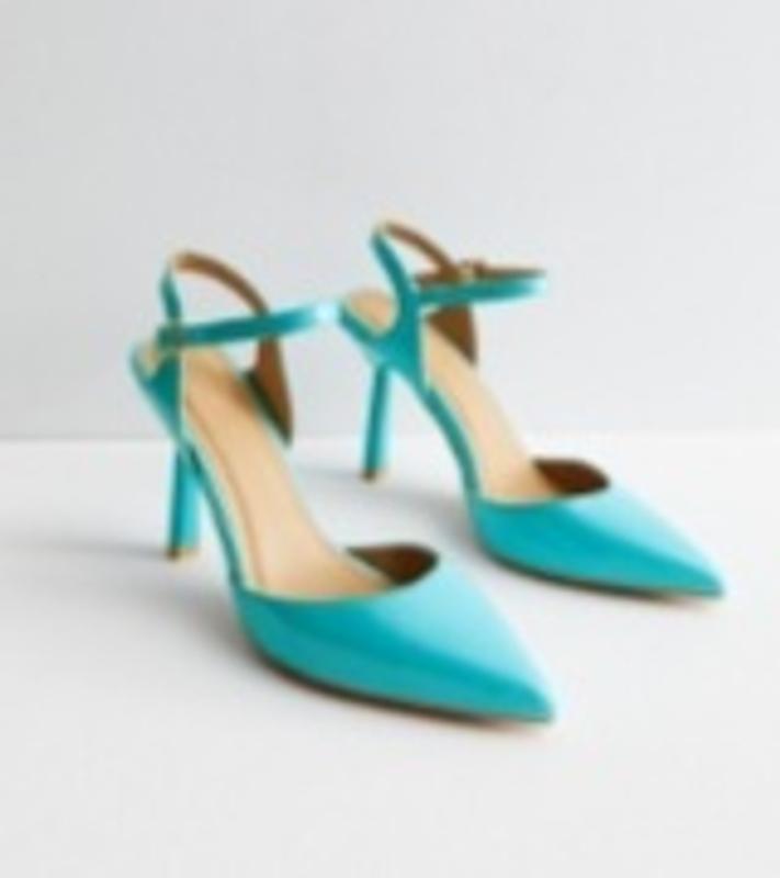 New look blue sales court shoes