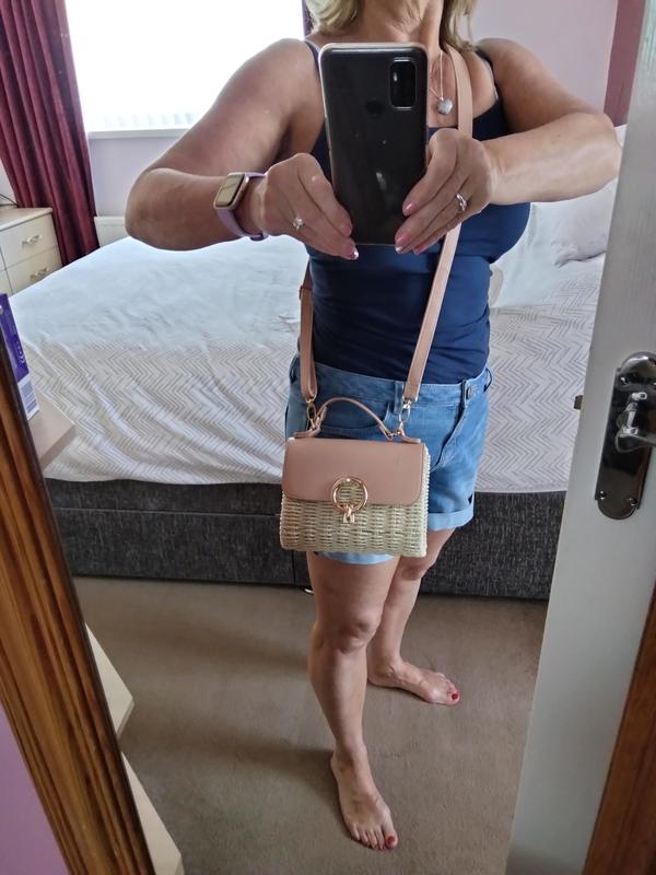 New look wicker bag deals
