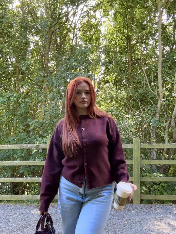 New look red cardigan best sale