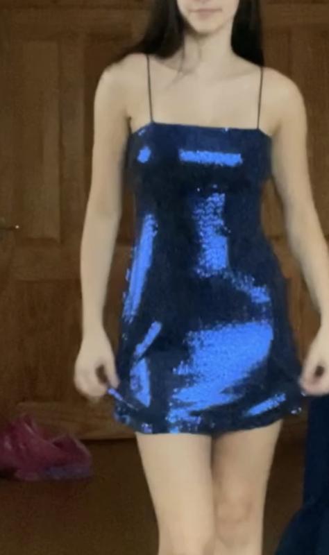 blue sequin dress new look Chloe ( by Phoebe Philo ) S/S 2005 runway blue dress – InLouve