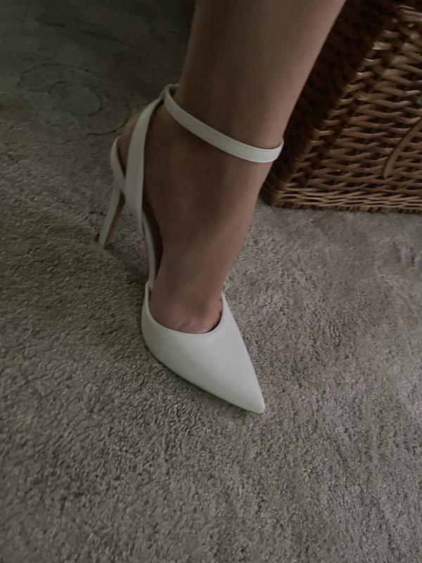 White stilettos hotsell new look