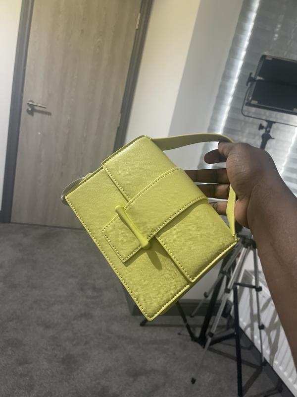 New look yellow clutch bag on sale