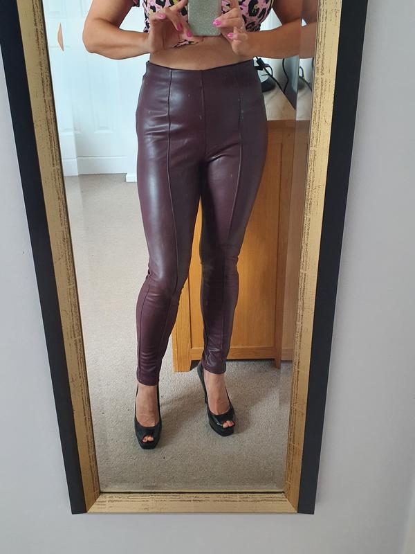 New Look Leather Leggings Review