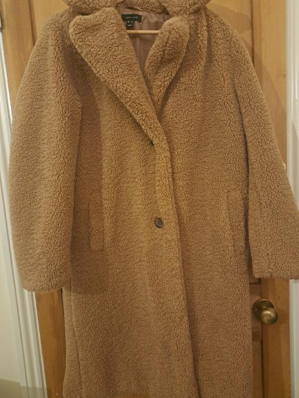 Dark Brown Teddy Long Coat