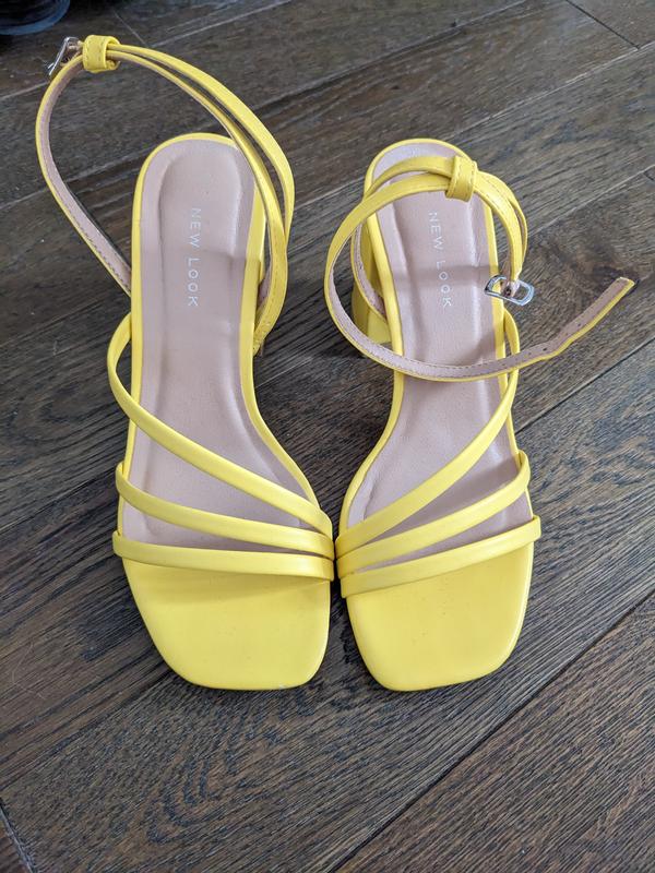 Yellow sandals clearance new look