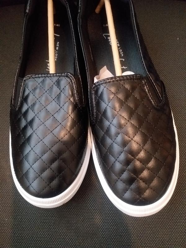 New look cheap slip on shoes