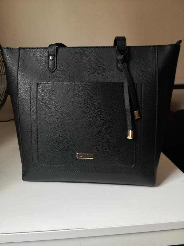 New look discount black tassel bag