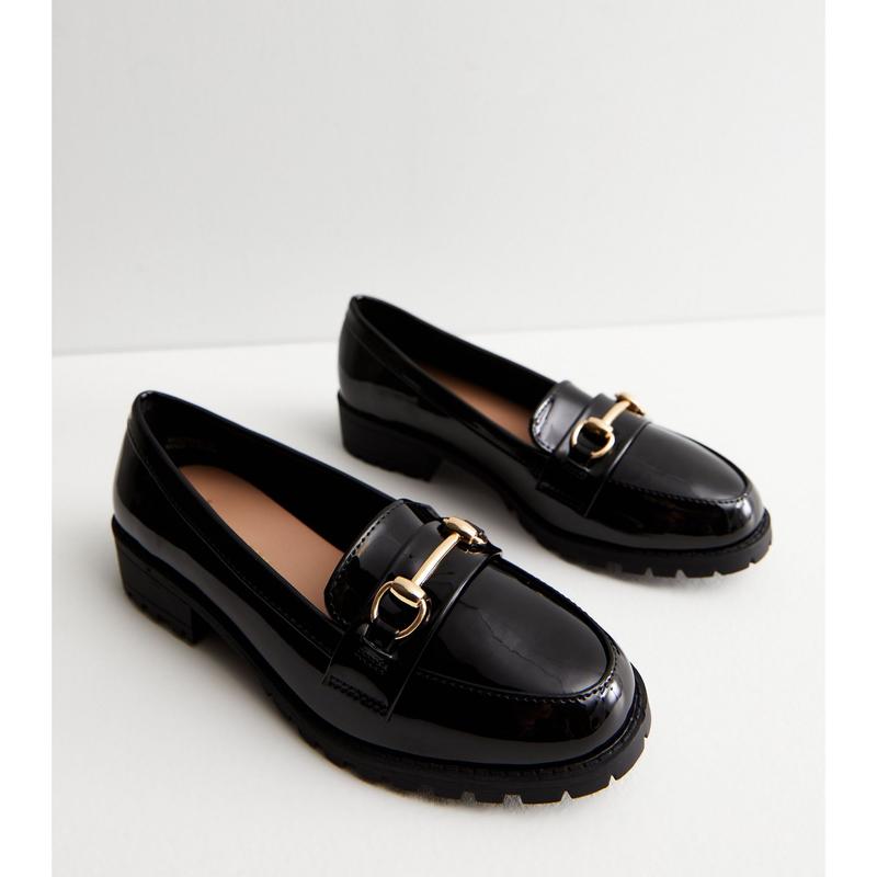 New look chunky hot sale cleated loafer