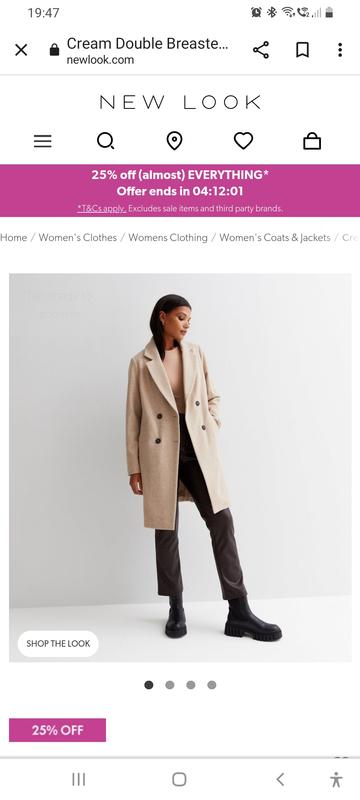 New look coats outlet sale