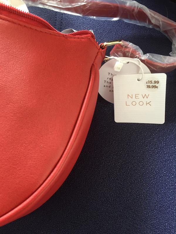 New look cheap red handbags