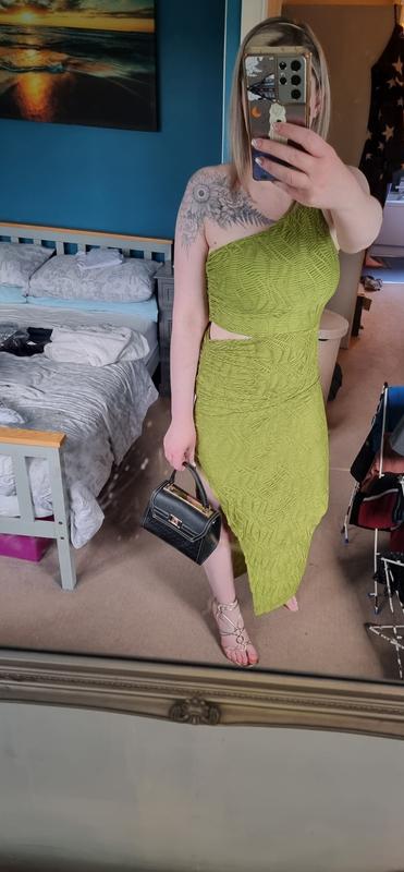 cape style midi dress Marysol