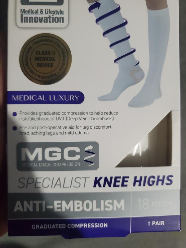 Neo G Knee High Compression Hosiery (Open Toe) - Medical Grade True  Graduated Compression 20-30mmHg Helps Reduce Symptoms of Tired, Aching  Legs, mild
