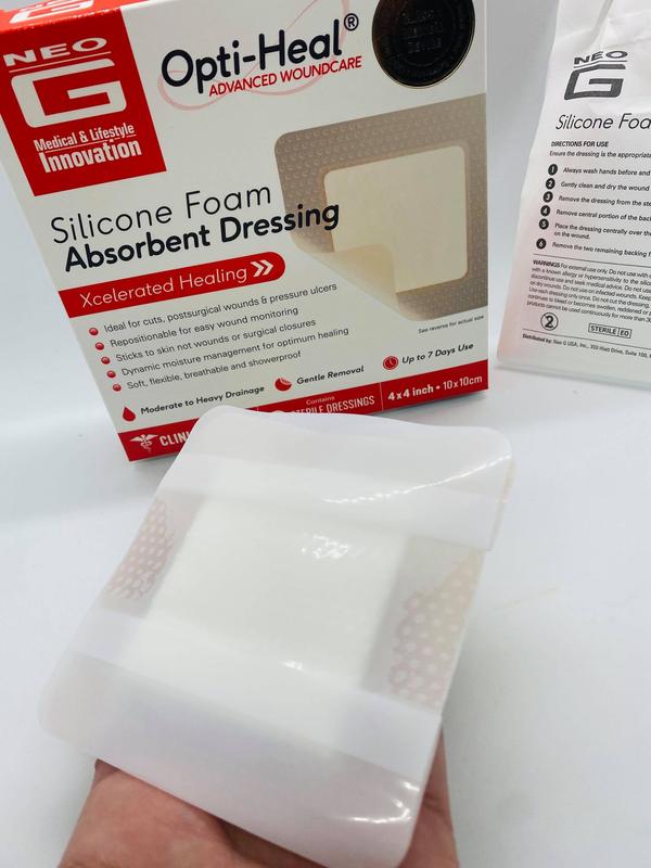 Urgo Restore® Foam with Silver Wound Dressing, Non-Adhesive; without B –  Save Rite Medical