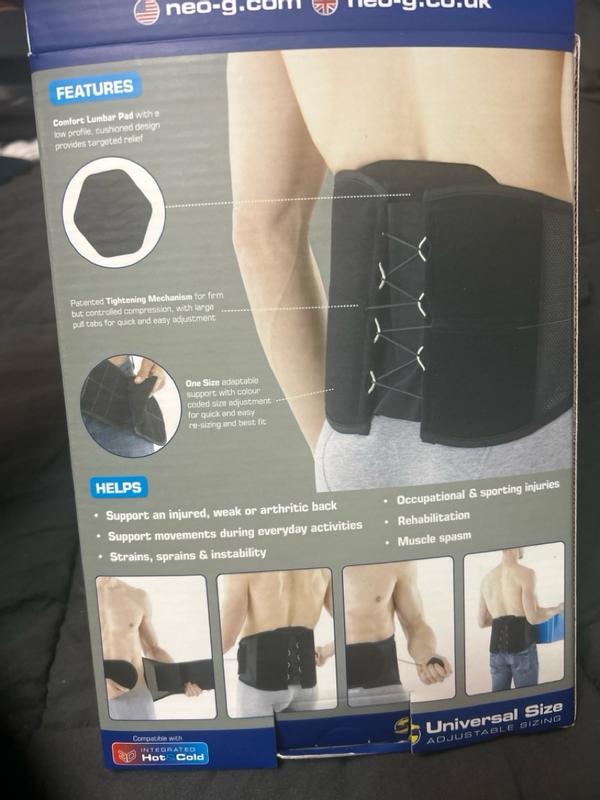 Neo G Adjusta-Fit Back Brace – Neo G USA