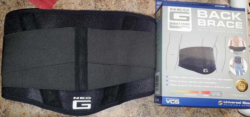 Buy NEO G Back Brace with Power Straps - One Size