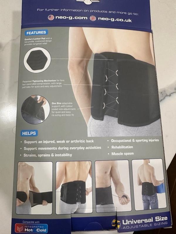 Neo G Adjusta-Fit Back Brace – Neo G USA