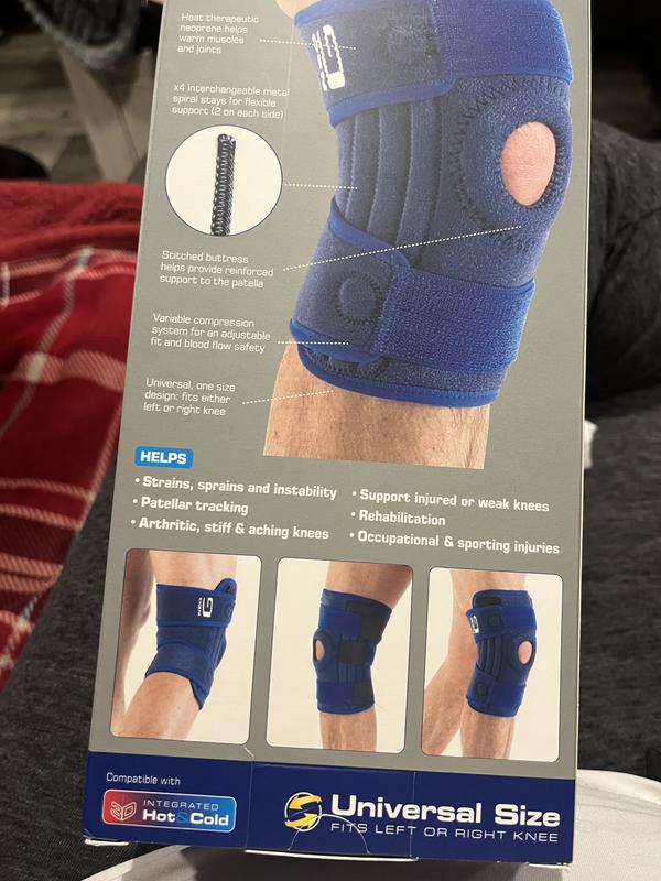 Stabilized Open Knee Support