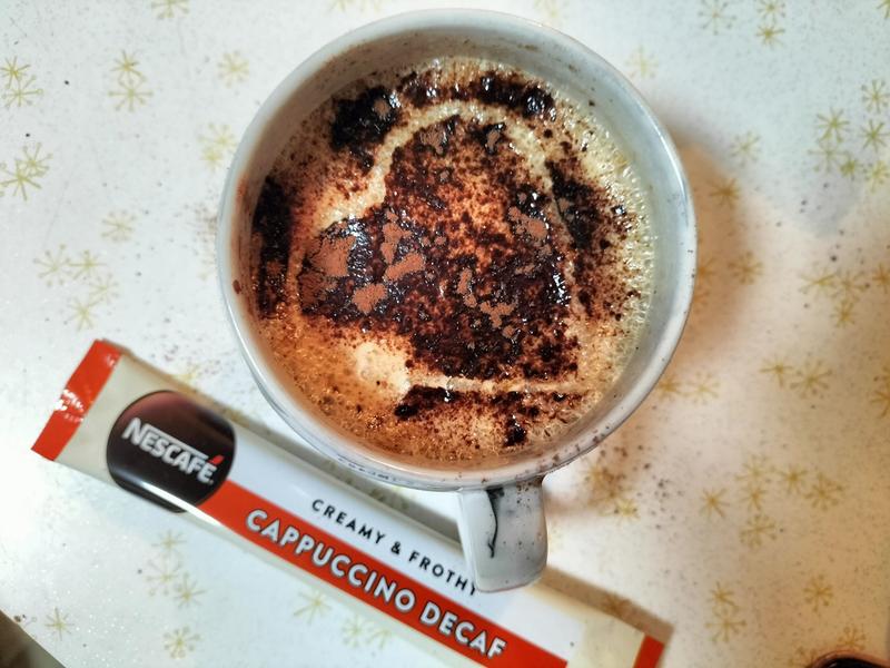 nescafé gold cappuccino entkoffeiniert - decaffeinated coffee sachets