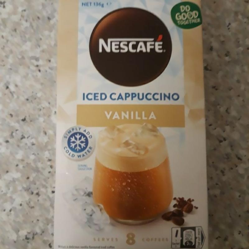 nescafe iced cappuccino sachets