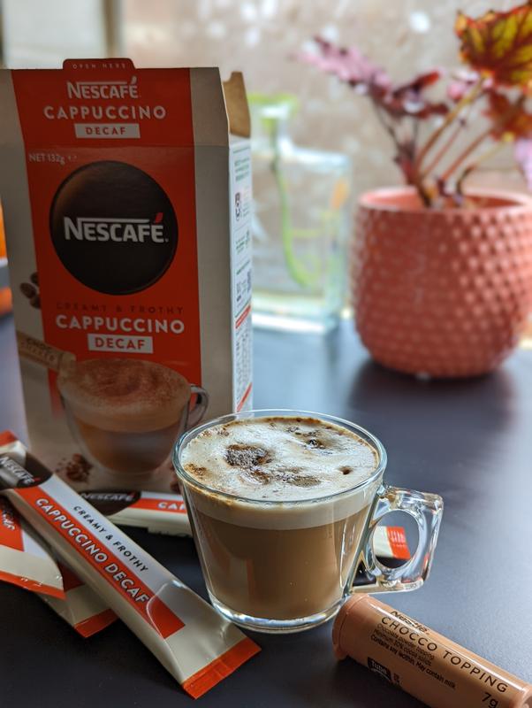 nescafé gold cappuccino entkoffeiniert - decaffeinated coffee sachets