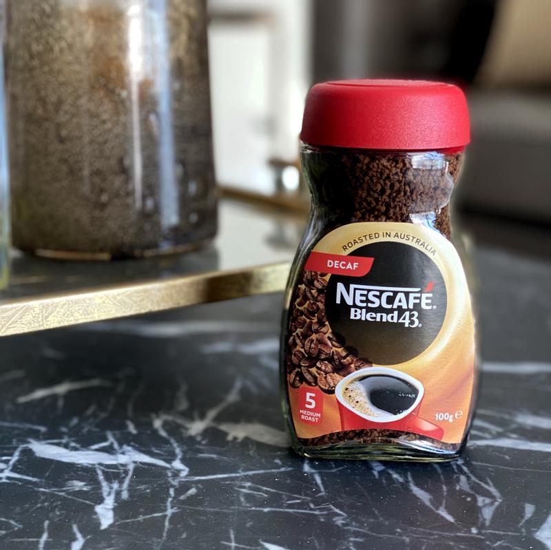 lunken tøffel Belønning NESCAFÉ® Blend 43 Decaf Instant Coffee | Nescafé AU