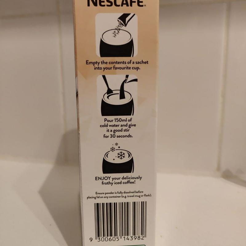 NESCAFÉ® Iced Vanilla Cappuccino sachets