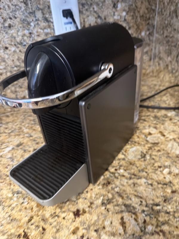 Nespresso Inissia Black Single-Serve Espresso Machine w/Milk